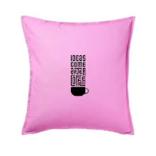 Ideas come after coffee