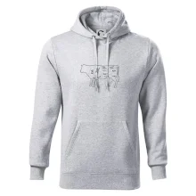 Kráva nákres s názvy