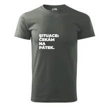 SITUACE:  ČEKÁM NA PÁTEK.