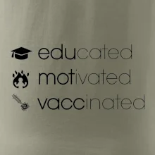 Educated motivated vaccinated