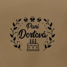 Paní Dortová  Věneček