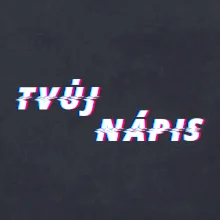 Glitch font - tvůj nápis