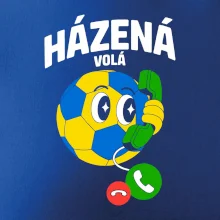 Karikatura házená volá