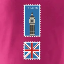 Londýn známka barevná