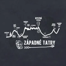 Profil kopca Západné tatry