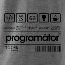 Čárový kód - programátor