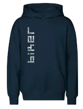 Biker nápis na výšku řetěz