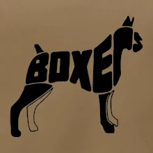 Boxer nápis v těle