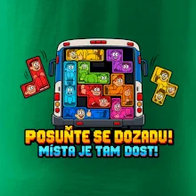 Posuňte se dozadu místa je tam dost