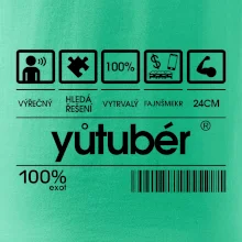 Čárový kód - youtuber