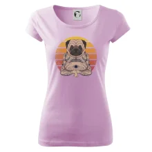 Yoga meditace - pug