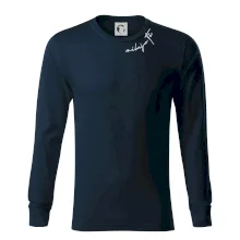 Mikina miluju tě s datumem na rukávu