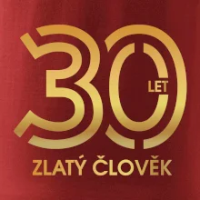 30 let zlatý člověk