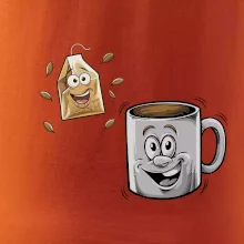 Parové triko - Hrnek a čaj