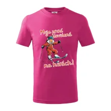 Moje první dovolená na horách hnědá  liška