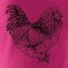 Slepice černobílá