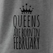 Queens are born in February