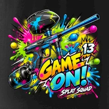 Barevná exploze game on paintball