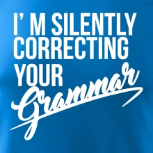 Correcting grammar