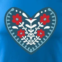 Folklor - srdce modré plné