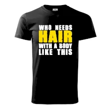 Who Needs Hair With A Body Like This