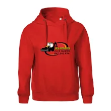 Bagrista v kruhu - vlastní nápis