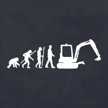 Evoluce bagr malý Evoluce bagr malý