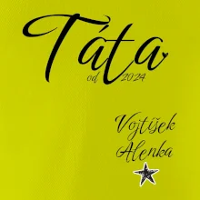 Táta od roku + jména dětí dole vlevo