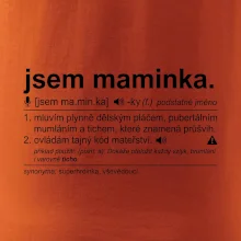 Jsem maminka. Mluvím plynně dětským pláčem bíle