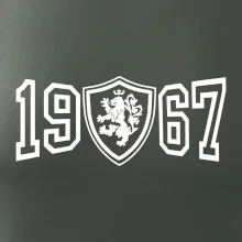 Narozeninový motiv - znak - 1967