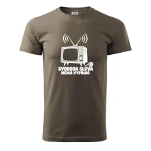Svoboda slova nemá vypínač retro televize