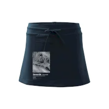 Severák - vrstevnice v obdélníku