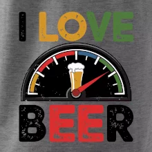 I love beer - palivoměr
