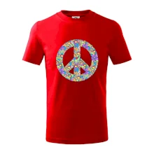 Peace symbol mandela