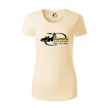 Bagrista v kruhu - vlastní nápis