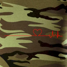 Poker EKG srdce červené