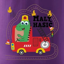 Malý hasič - auto a dinosaurus