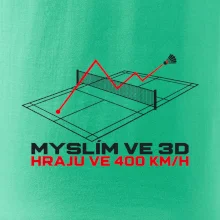 Badminton myslím ve 3d