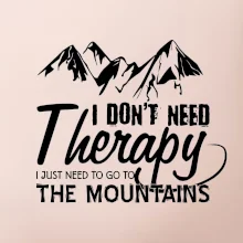 I dont need therapy - Mountains - Nepotřebuji terapii - Hory