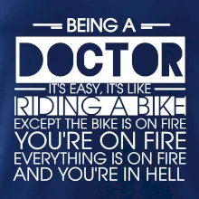 Being a doctor - bike