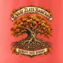 Naše zlatá babička kořeny naší rodiny dub