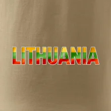 Lithuania - nápis vlajka