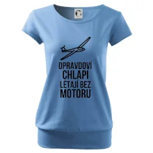 Opravdovi chlapi létají bez motoru