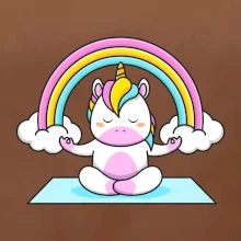 Yoga jednorožec - duha