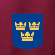 Švédský znak tři korunky velký