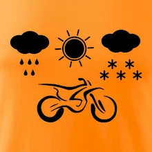 Motorkář za každého počasí - enduro