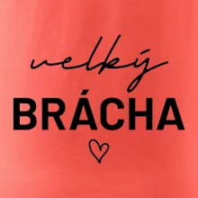 Velký brácha - nápis na prsou