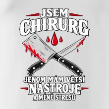 Řezník chirurg s většími nástroji