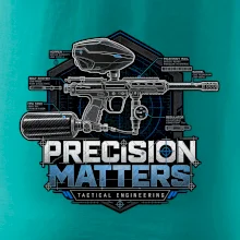 Technický nákres precision matters paintball