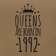 Queens are born in 1992